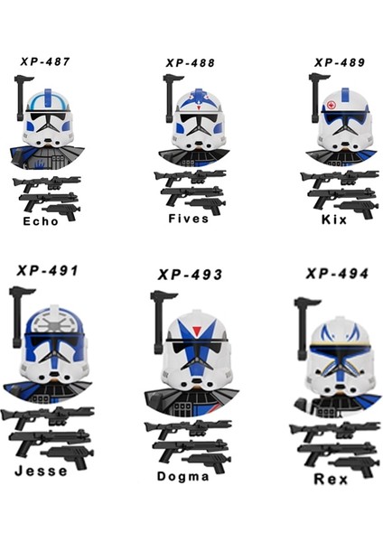 Disney Yapı Taşları Echo Jesse KT1064 Minifigure Rex Kix Çocuk Şili Oyuncakları Mini Aksiyon Oyuncak Figürler Oyuncakları Birleştirin (Yurt Dışından) indirimleri