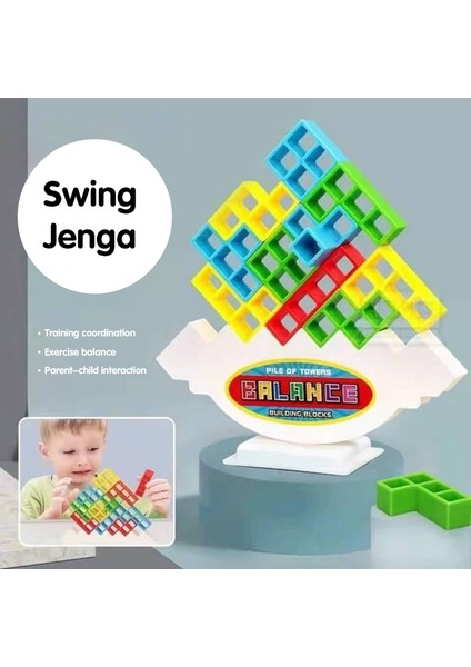 Childrenworld Denge Blokları Oyuncak Entelektüel Oyun Erkek Kız Plastik Bloklar Yapı Oyuncak (Yurt Dışından) modelleri