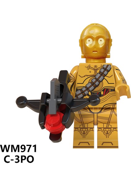 Gc Star Wars Serisi Gömülü Yapı Taşı Oyuncakları Minifigures Ldren Oyuncak WM971-WM78 Özellikleri (Yurt Dışından) modelleri