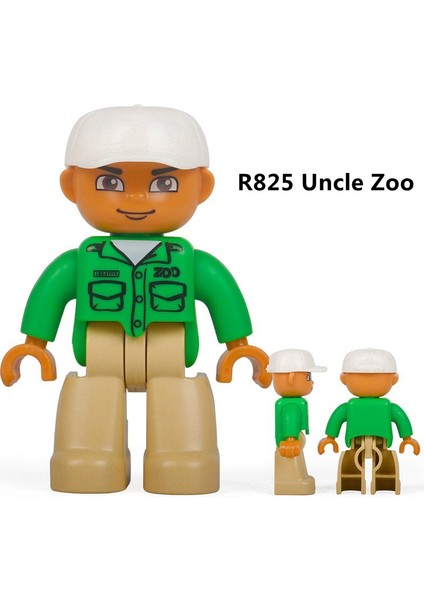 Yeşil Kedi Duplo Aksiyon Figürleri Aile Üyesi Polis Doktor Sporcu Büyük Boy Yapı Taşları Diy Eğitim Çocuk Oyuncakları Model:7 (Yurt Dışından) indirimleri