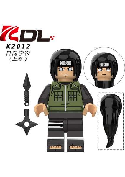 Tek Satış Naruto Sasuke Hatake Kakashi Oyuncak Inşaat Blokları Anime Serisi Karakterler Çocuk Hediyeler KDL802 (Yurt Dışından)
