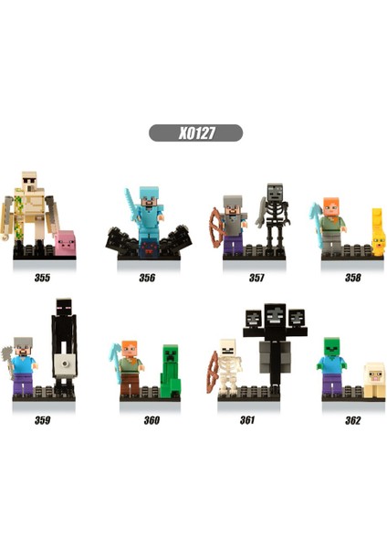 Dünya Serisi Minifigures Yapı Taşları Oyuncak Montajlı Eğitici Oyuncaklar Çocuklar Için Hediyeler (Yurt Dışından) fiyatları