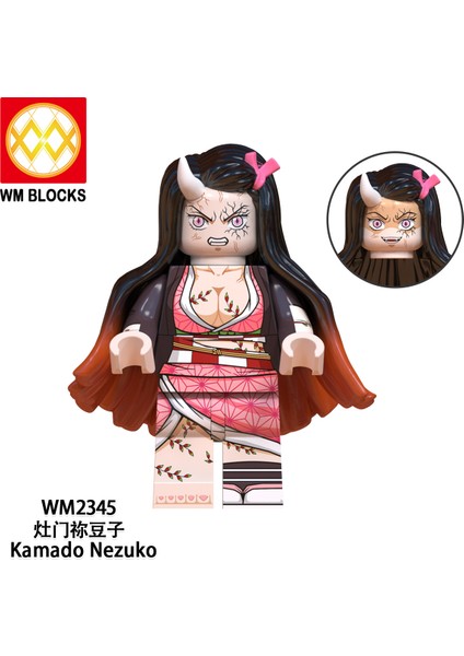 Tek Satış Iblis Avcısı Rakamlar Yapı Taşları Tanjirou Nezuko Muzan Kokushibo Douma Daki Giyuutarou Tuğlalar Çocuk Erkek Kız Hediye Oyuncaklar WM6138 (Yurt Dışından) fırsatları