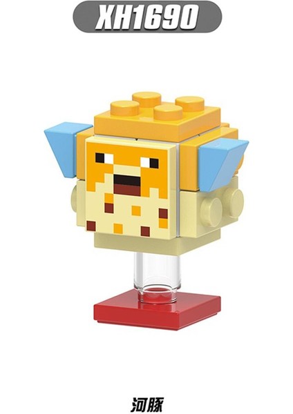 Yapı Taşları My World Minifigures Minecraft Oyuncaklar Tuğlalar Çocuklara Hediyeler Eğitim X0311 NO.:1690 (Yurt Dışından)