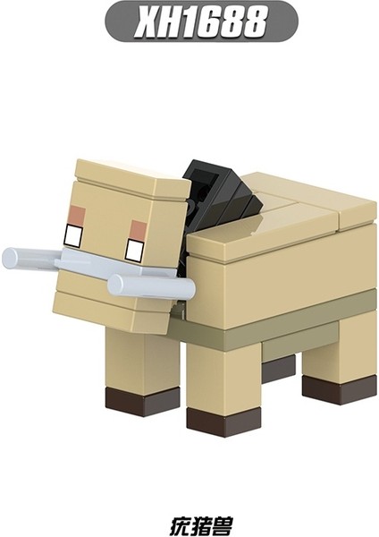Yapı Taşları My World Minifigures Minecraft Oyuncaklar Tuğlalar Çocuklara Hediyeler Eğitim X0311 NO.:1690 (Yurt Dışından)