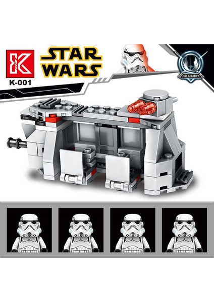 Kdis Için Star Wars Serisi Uyumlu Yapı Taşları Oyuncakları (Yurt Dışından)