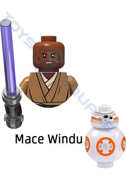 Obi Wan Rahm Kota Darth Vader Ahsoka C-3po Mace Windu 187 Clone Trooper Modeli Yapı Taşları Moc Tuğla Seti Hediyeler Oyuncaklar (Yurt Dışından) indirimleri