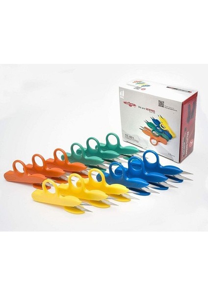 TC-801 Iplik Temizleme Makası 12 Adet