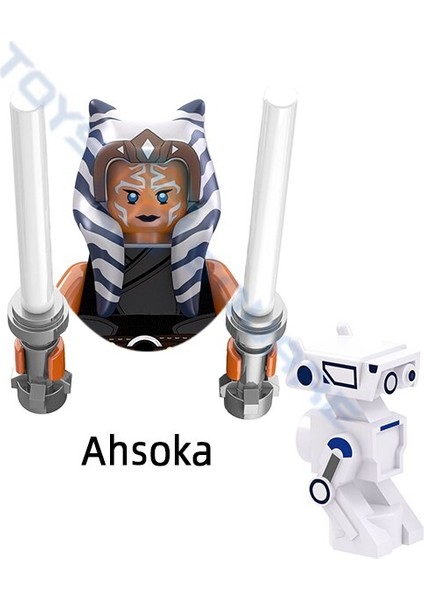 212 Clone Trooper Airbrne Askerleri Ahsoka Darth Vader Boba Fett Mandalorian Modeli Yapı Taşları Moc Tuğla Seti Hediyeler Oyuncaklar (Yurt Dışından)