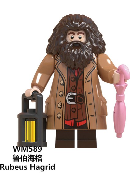 Tek Satış Harry Potter Sihirli Okul Karakter Montaj Yapı Taşları Tuğla Oyuncaklar Çocuklar Için Dropshipping WM6045 (Yurt Dışından)