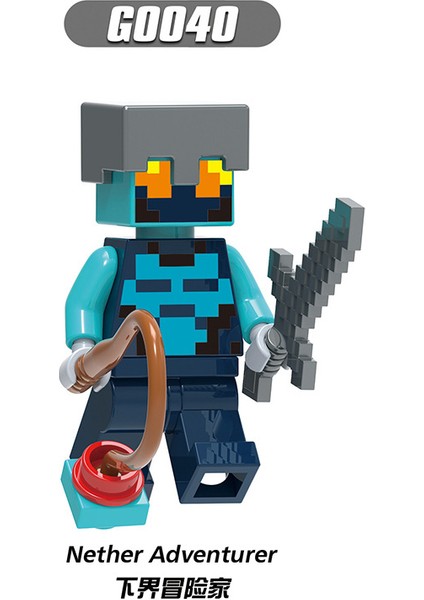 8 Adet/takım Minecraft Blokları Zombi Köylü Mini Aksiyon Oyuncak Tamer Fox Rogue Rakamlar Yapı Taşları Oyuncaklar Tuğla Oyuncaklar Birleştirin Çocuklar Için Hediyeler G0105 (Yurt Dışından) fırsatları