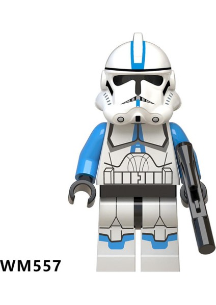 Hazır Stok Star Wars Clonetroopers Minifigures Yapı Taşları Oyuncakları MODEL:WM557 (Yurt Dışından)