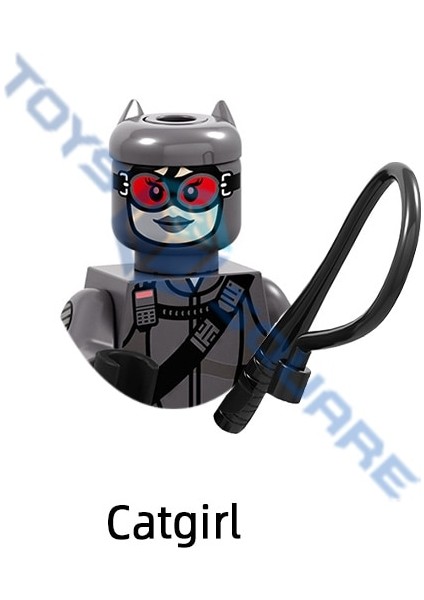 Mister Riddler Freeze Kedi Joker Kız Modeli Yapı Taşları Moc Tuğla Seti Hediyeler Oyuncaklar Çocuklar Için (Yurt Dışından)