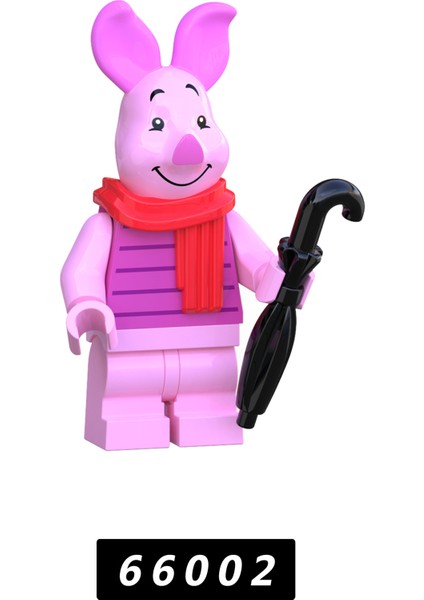 Tek Satış Karikatür Winnie The Pooh Anime Yapı Taşları Eeyore Winnies Tuğlalar The Poohes Tigger Tavşan Eşek Figürleri Çocuk Oyuncakları XP66001-66005 (Yurt Dışından)