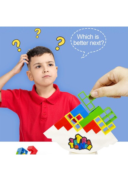 Sf Tetra Kulesi Oyunu Istifleme Blokları Yığın Yapı Taşları Denge Bulmaca Kurulu Montaj Tuğlaları Eğitici Oyuncaklar Çocuk Yetişkinler Için #444678 (Yurt Dışından)