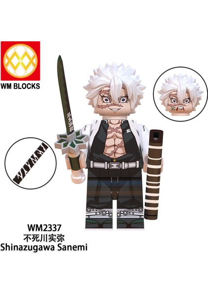 Tek Satış Iblis Avcısı Kamado Tanjirou Rakamlar Yapı Taşları Nezuko Tsuyuri Kanawo Shinazugawa Sanemi Çocuk Erkek Kız Hediye Oyuncaklar WM6137 Için Tuğlalar Birleştirin (Yurt Dışından) modelleri