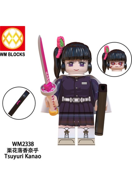 Tek Satış Iblis Avcısı Kamado Tanjirou Rakamlar Yapı Taşları Nezuko Tsuyuri Kanawo Shinazugawa Sanemi Çocuk Erkek Kız Hediye Oyuncaklar WM6137 Için Tuğlalar Birleştirin (Yurt Dışından) indirimleri