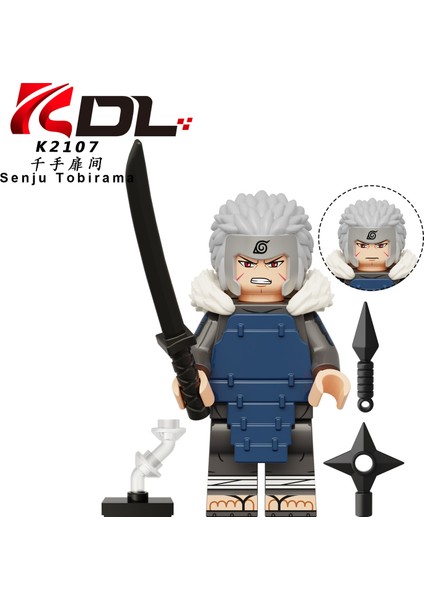 Adet/takım Naruto Yapı Taşları Figürleri Uchiha Madara Senju Hashirama Kakashi Minato Minifigure Yapı Tuğlaları Çocuk Oyuncakları KDL814 (Yurt Dışından)