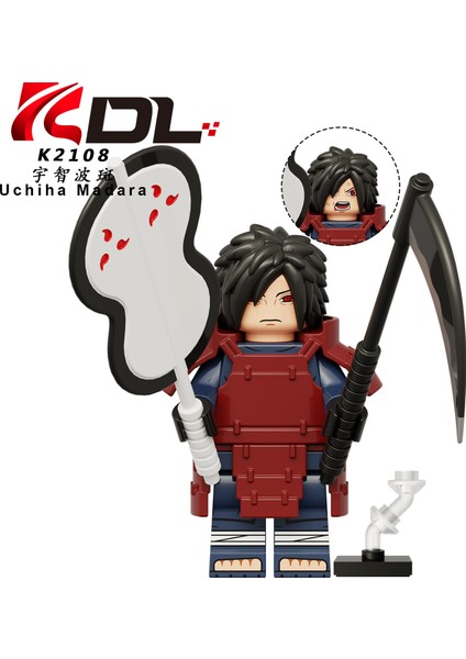 Adet/takım Naruto Yapı Taşları Figürleri Uchiha Madara Senju Hashirama Kakashi Minato Minifigure Yapı Tuğlaları Çocuk Oyuncakları KDL814 (Yurt Dışından)