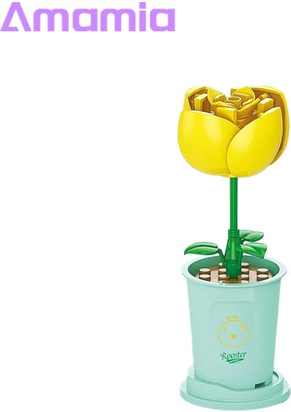 Çiçek Yapı Oyuncak Diy Çiçek Yapı Taşları Oyuncak Çocuklar Için Eğlenceli Eğitici Aktivite Mükemmel Masaüstü Dekorasyon Harika Doğum Günü Hediyesi Fikri Duyusal Gelişim Oyuncak (Yurt Dışından) modelleri