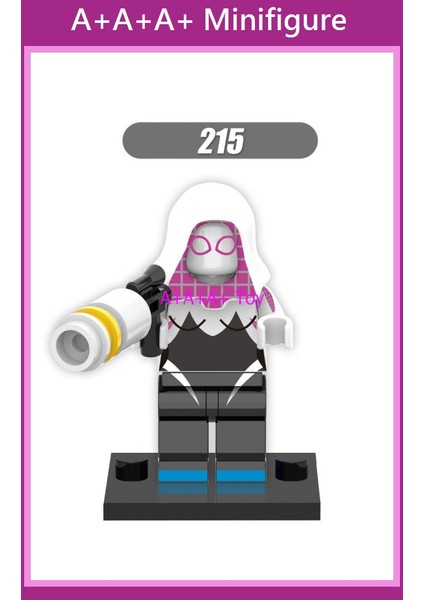 Minifigures X0107 Süper Kahraman Kızıl Örümcek Adam Doktor Yeşil Şeytan Ahtapot Yapı Taşları Oyuncaklar 颜色:XH215 (Yurt Dışından)