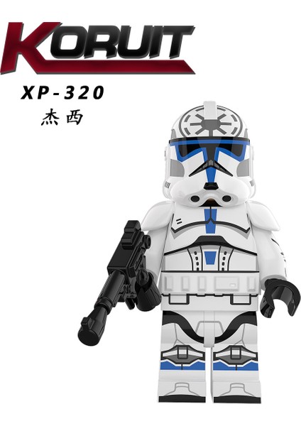Tek Satış Yıldız Savaşı Figürleri Yapı Taşları 501ST Legion Stormtrooper Jesse Gree Komutanı Rex Minifigures Tuğlalar Boys Koleksiyonu Hediye Oyuncaklar KT1042 (Yurt Dışından) fırsatları