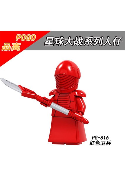 Yeşil Kedi Star Wars Kırmızı ve Siyah Muhafızlar Muhafız Yapı Taşı Minifigure Eğitici Oyuncak (Yurt Dışından) indirimleri
