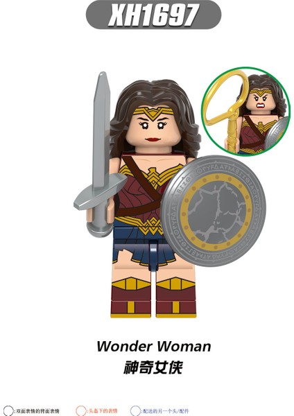 Adet/takım Dc Justice League Superman Yapı Tuğlaları Wonder Woman Aquaman Cyborg Mini Aksiyon Figürleri Film Tuğla Oyuncakları Çocuk Hediye Oyuncaklar X0312 (Yurt Dışından) fiyatları