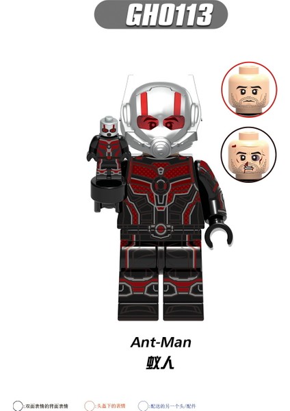 Tek Satış Marvel Rakamlar Yapı Taşları Karınca Adam Wasp Cassie Lang Kang Fatih Minifigures Çocuk Oyuncakları G0115 (Yurt Dışından)