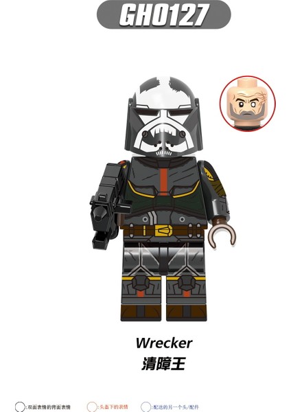 Tek Satış Yıldız Savaşı Figürleri Yapı Taşları Tamirci Avcısı Cody Fox Komutanı Trooper Aksiyon Figürleri Aksesuarları Çocuk Oyuncakları G0117 (Yurt Dışından) fiyatları