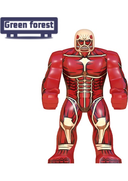 Yeşil Orman Karikatür Minifigure Çeşitli Stil Mini Anime Figürleri Yapı Taşı Oyuncak (Yurt Dışından) modelleri