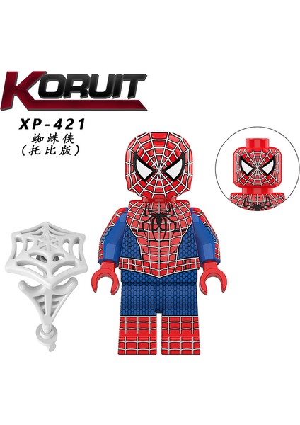 Adet/takım Marvel Örümcek Adam: Ev Yok Aksiyon Figürleri Brock Mysterio Ps4 Örümcek Adam Demir Örümcek Adam Yapı Taşları Tuğlalar Çocuklar Için Hediye Oyuncaklar KT1055 (Yurt Dışından)
