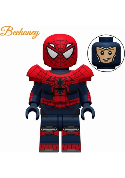Örümcek Adam Minifigures Seti Marvel Süper Kahramanlar Örümcek Adam Evden Uzak Yapı Taşları Oyuncaklar Çocuklar Için (Yurt Dışından)
