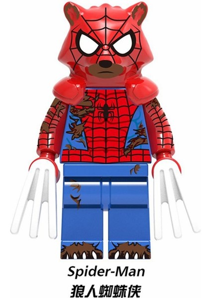 Örümcek Adam Minifigures Seti Marvel Süper Kahramanlar Örümcek Adam Evden Uzak Yapı Taşları Oyuncaklar Çocuklar Için (Yurt Dışından)