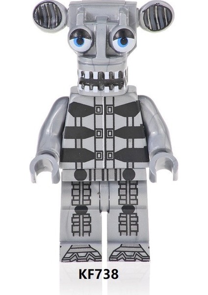 Pinshang Mevcut Fnaf Yapı Taşları Foxy Chica Bonnie Freddy'de Beş Gece Figürleri (Yurt Dışından) fiyatları