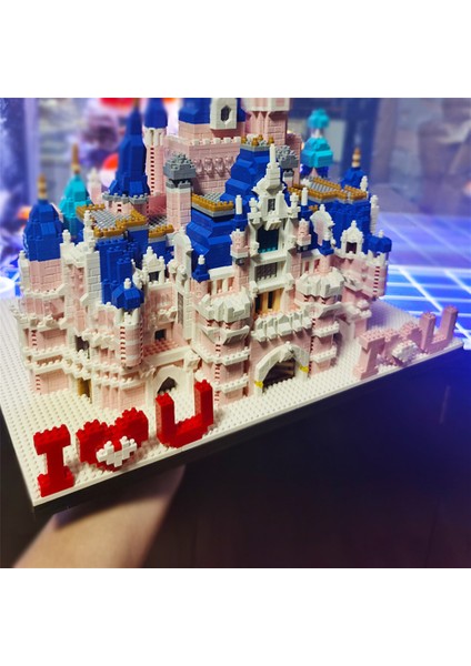 Pinshang U Seviyorum Yapı Taşları Model Oyuncaklar Yaratıcı Romantik Mektup Diy Yapı Tuğlaları (Yurt Dışından)