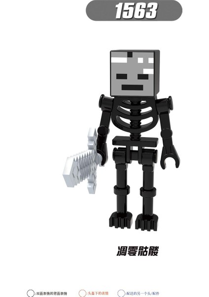 Adet/takım Minecraft Rakamlar Yapı Zombi Tavuk Jokey Creeper Wither Skeleto Blaze Blokları Tuğla Çocuklar Için Hediye Oyuncaklar X0294 (Yurt Dışından)