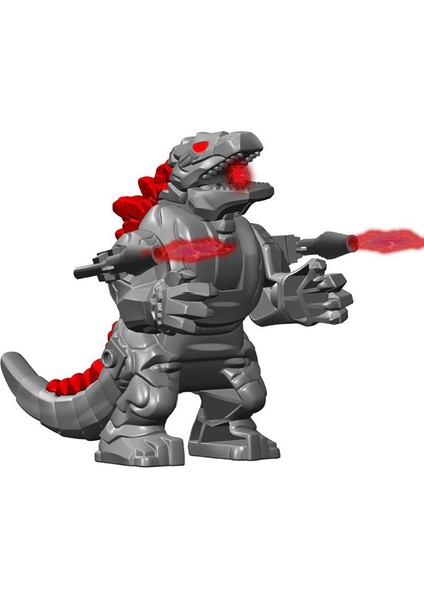 1 Adet Büyük Mor Elektrikli Mekanik Godzilla Film Serisi Küçük Parçacık Çocuk Montajlı Yapı Taşı Oyuncak Dıy Yaratıcı Oyuncak (Yurt Dışından) fırsatları
