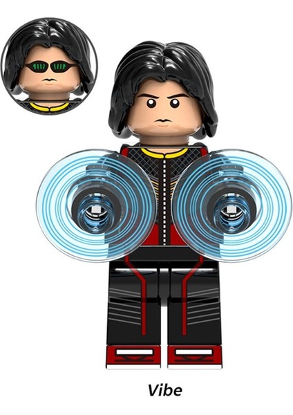 Pinshang Dc Comics Flaş Şekil Oyuncak Minifigures Eğitici Deadshot Vibe Blokları Tuğla Oyuncaklar X0188 (Yurt Dışından) modelleri
