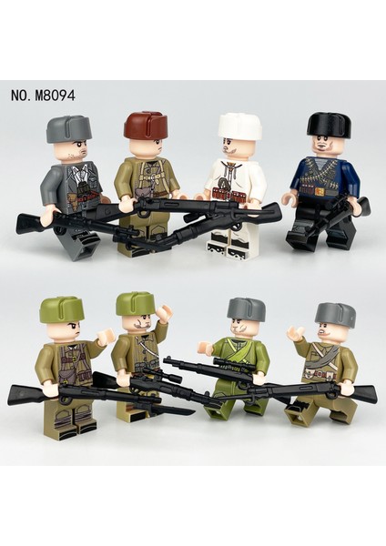 8pcs Ekipman Minifigures Küçük Parçacık Bebekleri Çocuk Montajlı Yapı Taşı Oyuncakları (Yurt Dışından) fiyatları