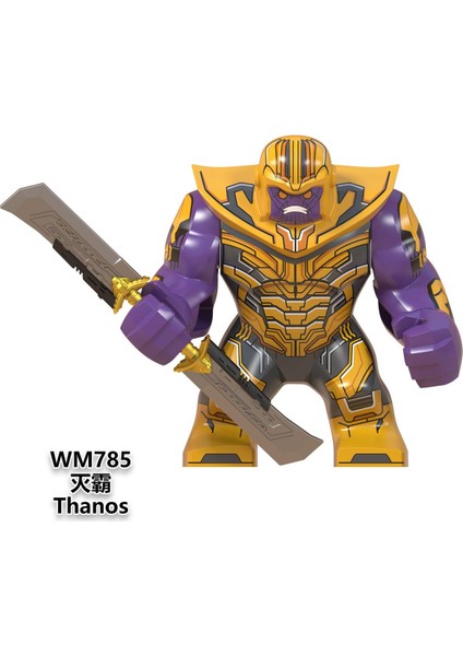 Tek Satış Marvel Yapı Taşları Thanos Demir Adam Doktor Garip Siyah Panter Shuri Savaş Makinesi Eğitici Tuğla Yapı Taşları Oyuncaklar Çocuklar Için WM6072 (Yurt Dışından)