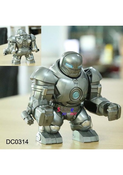 Tek Büyük Boy Demir Hulkbuster Hulk Buster Thanos Carnage Deadpool Oyuncak Inşaat Blokları (Yurt Dışından)