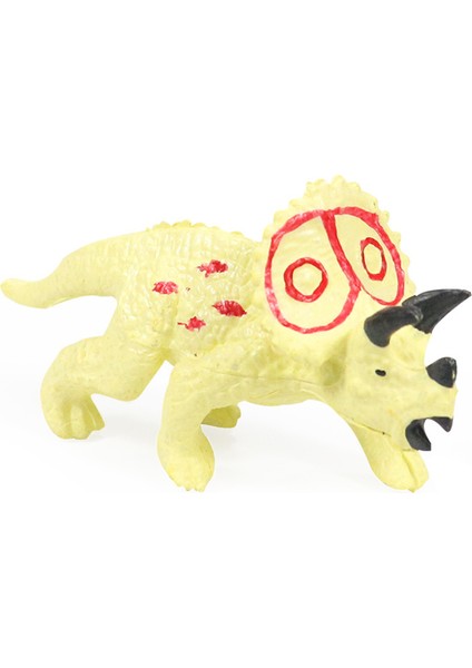 Eğitici Dinozor Oyuncak Mini Dinozor Oyuncak Seti Gerçekçi T-Rex Triceratops Pterosaur Stegosaurus Çocuk Hediye Çocuklar Dinozor Oyuncak (Yurt Dışından)