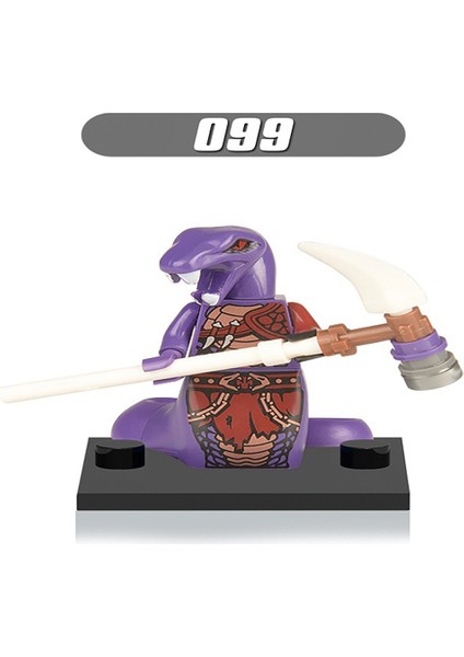 Ninjago Minifigures Yapı Taşları Yaratıcı Diy Çocuk Bulmaca Yapı Taşları Oyuncaklar (Yurt Dışından)