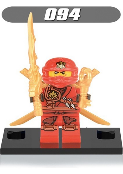 Ninjago Minifigures Yapı Taşları Yaratıcı Diy Çocuk Bulmaca Yapı Taşları Oyuncaklar (Yurt Dışından)