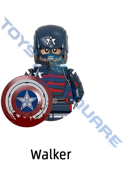 Walker Bucky Sharon Zemo Kaptan Ajan Amerikan Batroc Falcon Battlestar Modeli Yapı Taşları Moc Tuğla Seti Hediyeler Oyuncaklar (Yurt Dışından) fiyatları