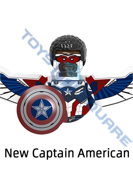 Walker Bucky Sharon Zemo Kaptan Ajan Amerikan Batroc Falcon Battlestar Modeli Yapı Taşları Moc Tuğla Seti Hediyeler Oyuncaklar (Yurt Dışından) fırsatları