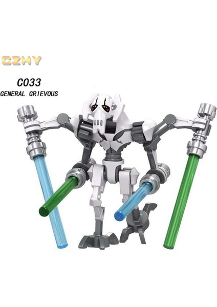 Star Wars Figürleri Genel Ağır Setleri Eğitim Yapı Taşları Oyuncaklar C032-039 (Yurt Dışından)