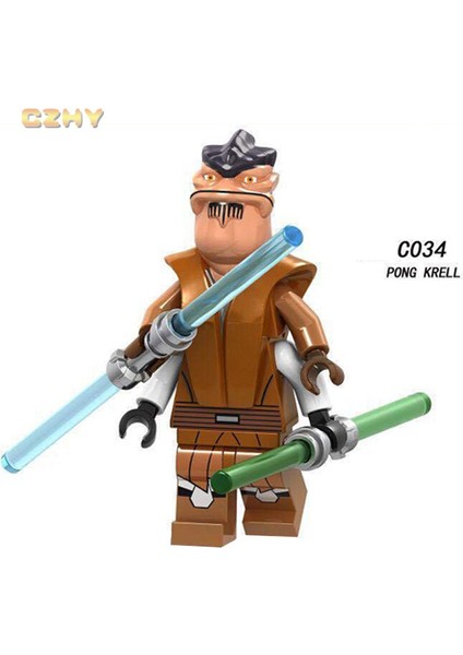 Star Wars Figürleri Genel Ağır Setleri Eğitim Yapı Taşları Oyuncaklar C032-039 (Yurt Dışından)