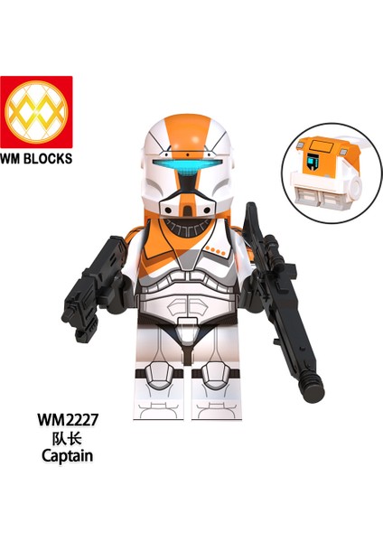 Tek Satış Yıldız Savaşı Figürleri Yapı Taşları Storm Trooper Kaptan Komutanı Omega Kadro Sev Gregor Çocuk Boys Hediye Oyuncaklar WM6124 Için Tuğlaları Birleştirin (Yurt Dışından) modelleri